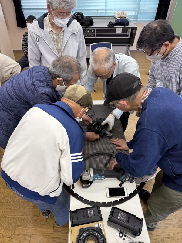認定講師「草刈隊」が日野市シルバー人材センターで安全講習会を開催